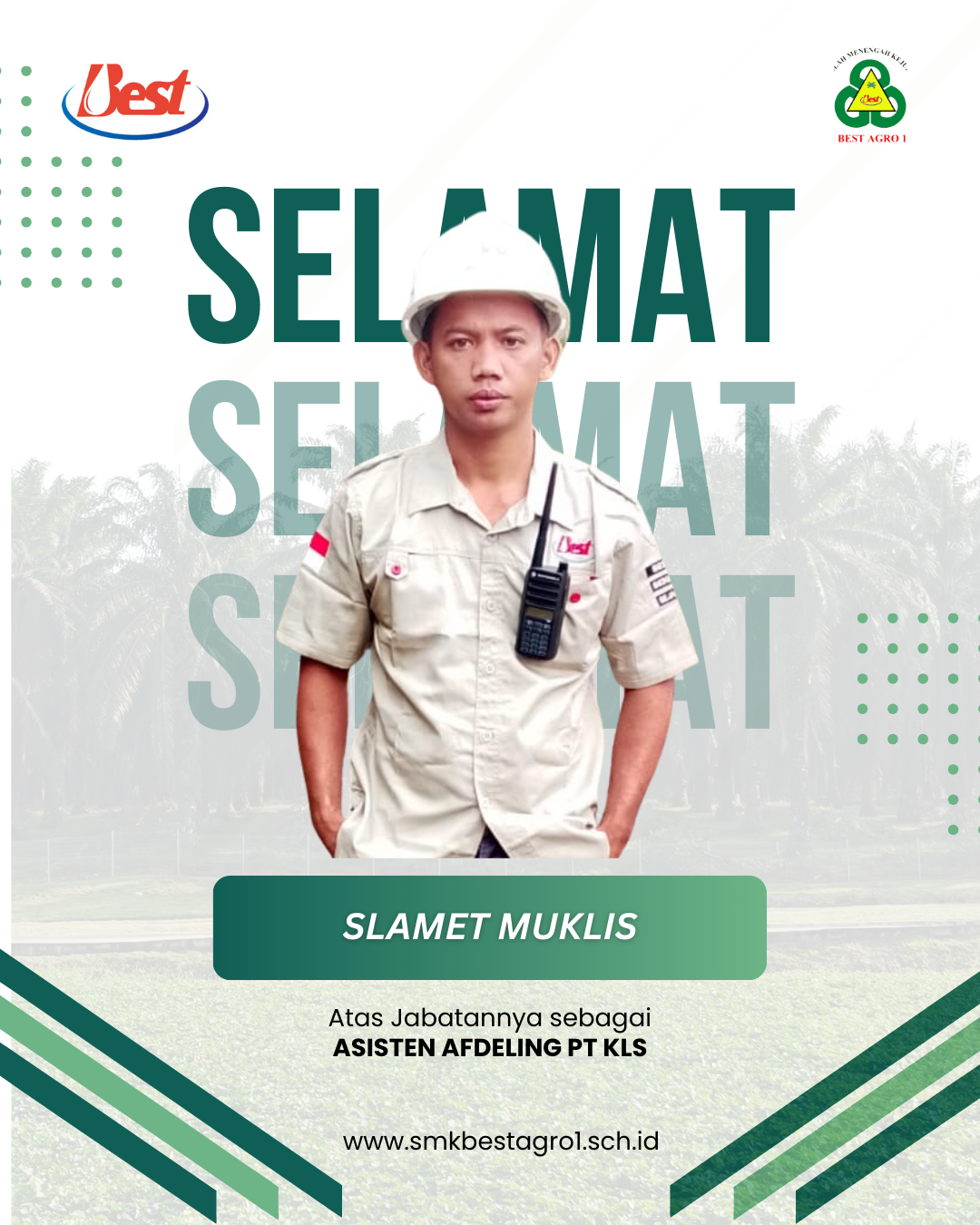 Jejak Kepemimpinan Alumni: Slamet Muklis, Ketua IRMAIS yang Kini Asisten Afdeling