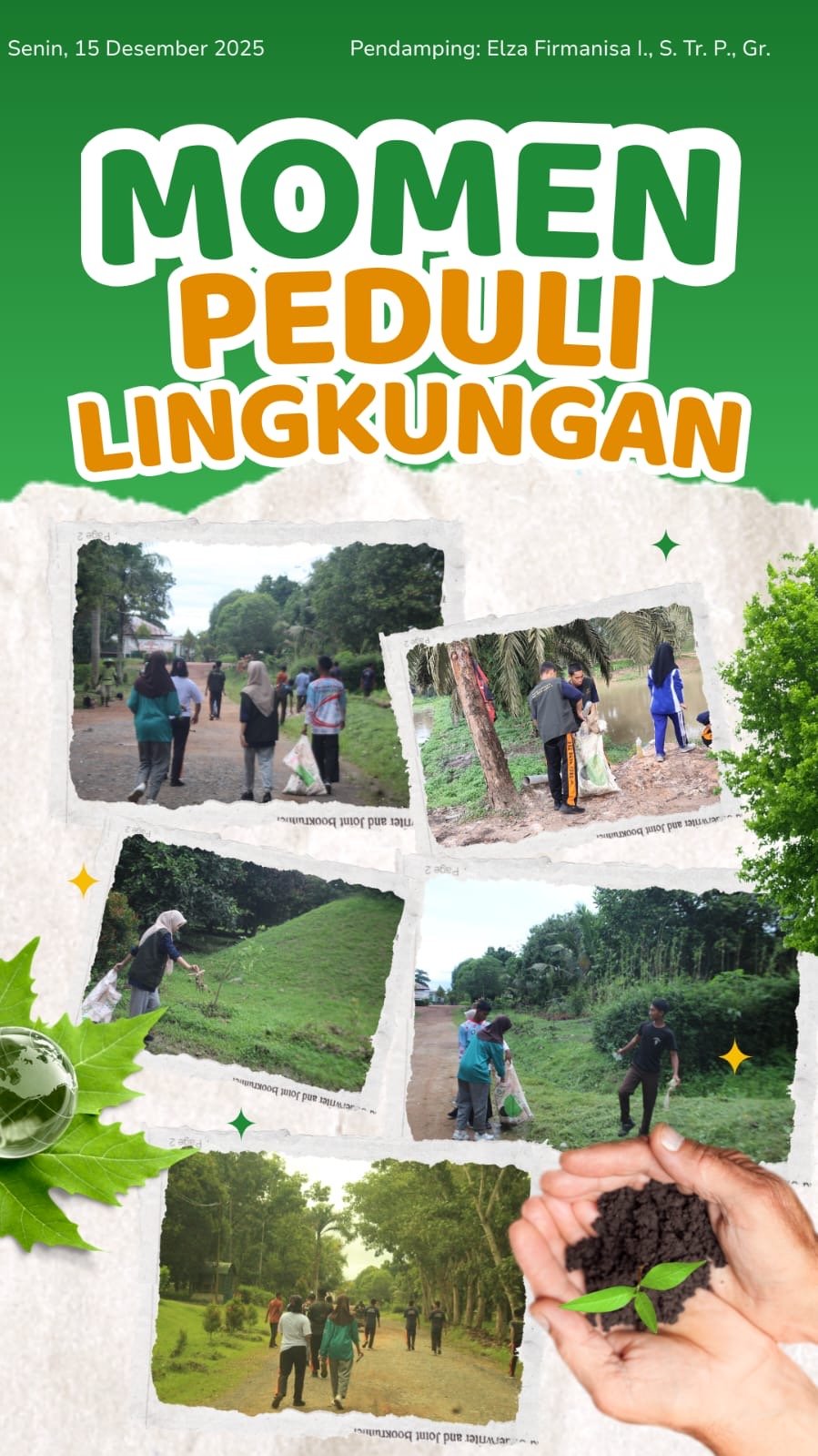 Giat Sore SMK Best Agro 1: Operasi Semut Dukung Program Adiwiyata