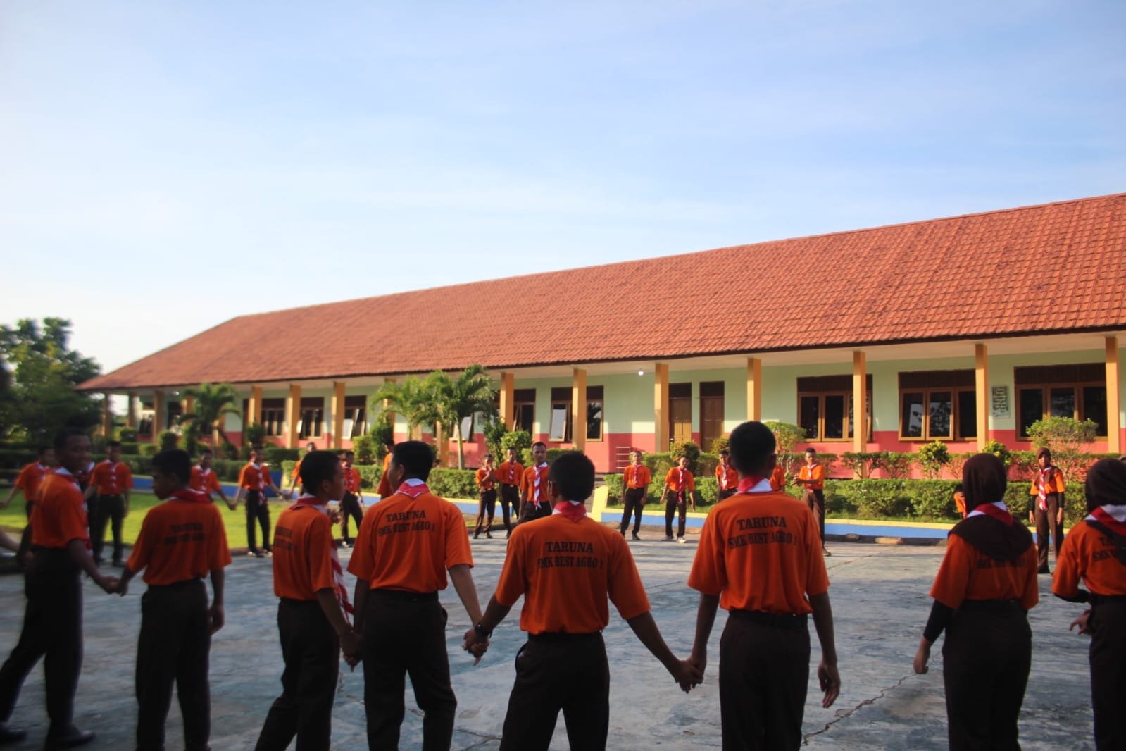 Pembinaan Karakter Siswa, SMK Best Agro 1 Laksanakan Ujian SKU Pramuka