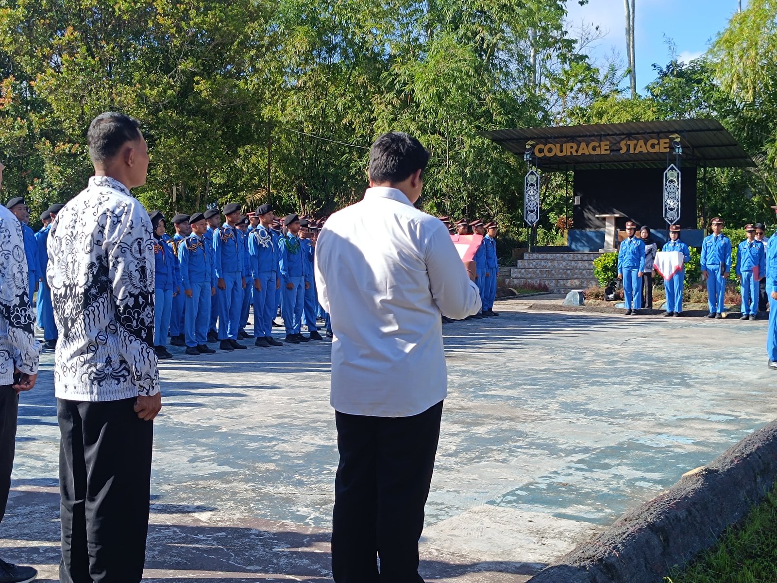 SMK Best Agro 1 Gelar Upacara Hardiknas 2026